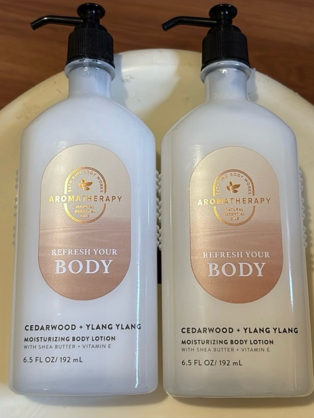 Lot 2 New Body Works Aromatherapy Refresh Your Body Cedarwoood Ylang Ylang